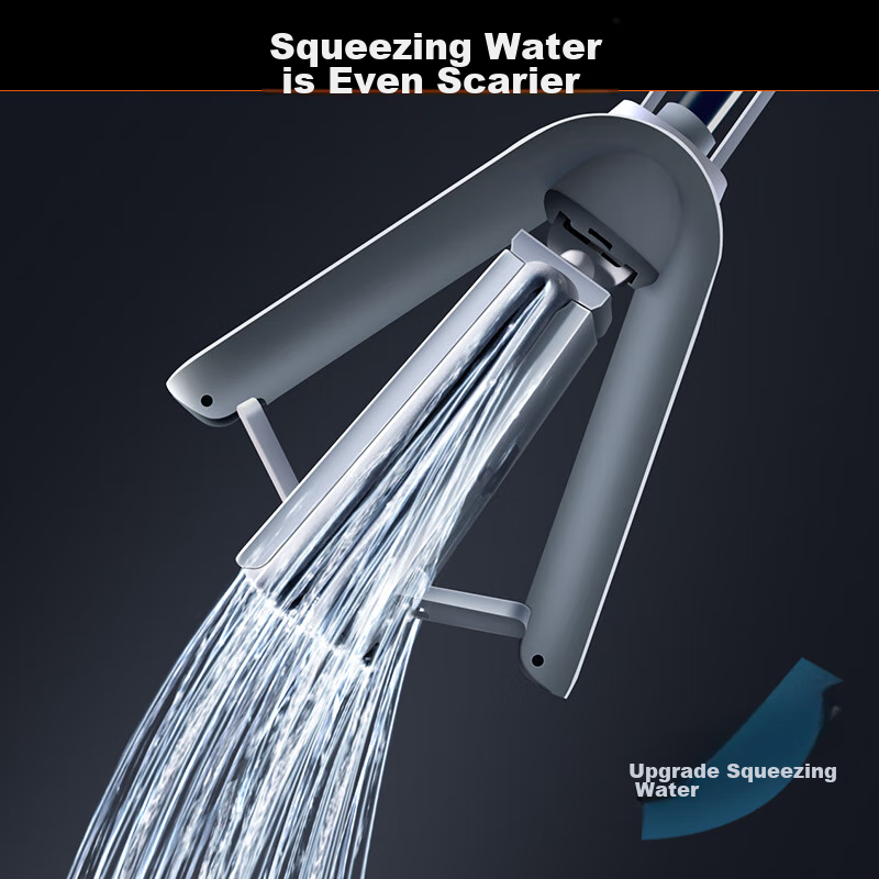 DAVID Sponge Mop with 33cm Sponge Head And 135cm Long Handle, 2 Heads, M13 PVA S...