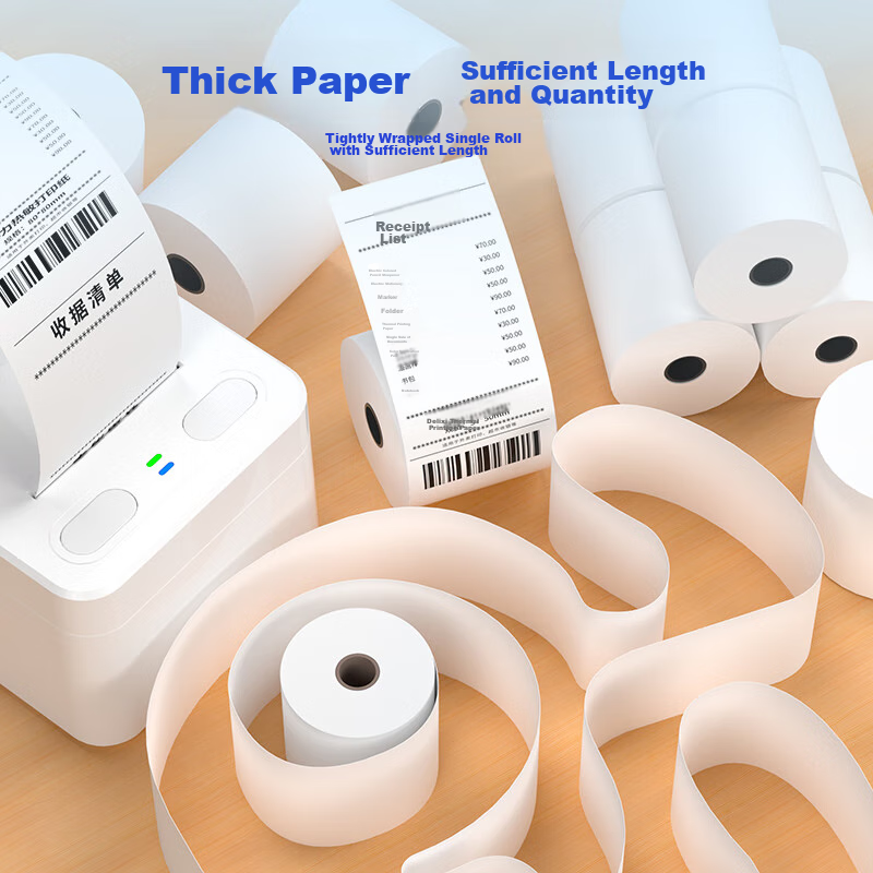 Deli 80*80 Model 44m*30 Rolls Bering Sea Thermal Receipt Paper for Restaurants,...