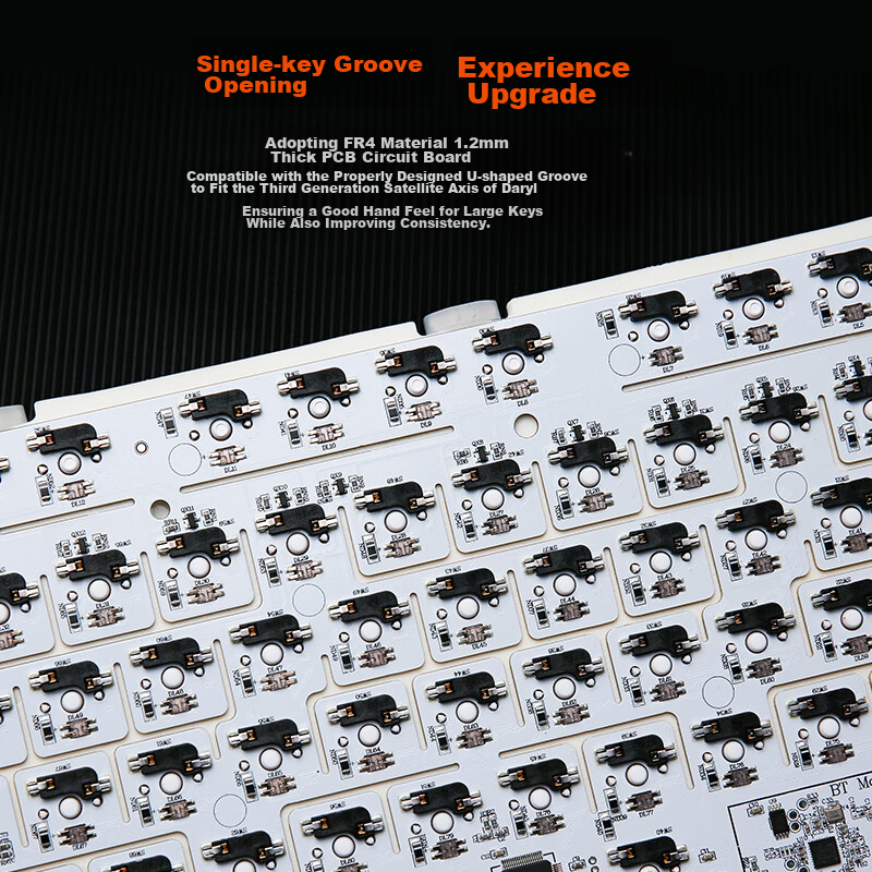 Dareu EK75 Series 75% Layout Wired/wireless/Bluetooth Tri-Mode Customizable Mech...