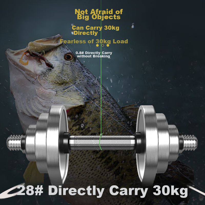 Simago 8-Strand PE Fishing Line, Smooth Long-Casting High-Strength Braided Line,...