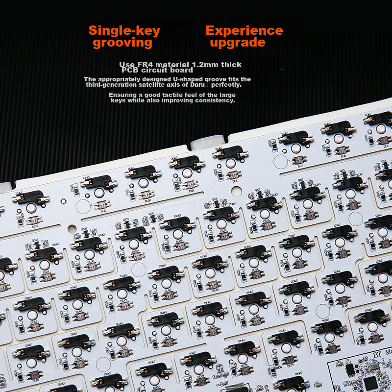 Dareu EK75 Series 75% Layout Wired/wireless/Bluetooth Tri-Mode Customizable Mech...