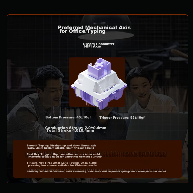 Dareu EK75 Series 75% Layout Wired/wireless/Bluetooth Tri-Mode Customizable Mech...