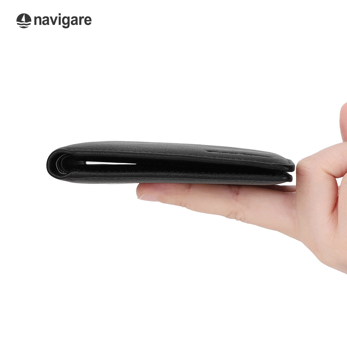 Navigare Italian Small Sailboat Wallet, Men's Leather Short Casual Wallet, Card...