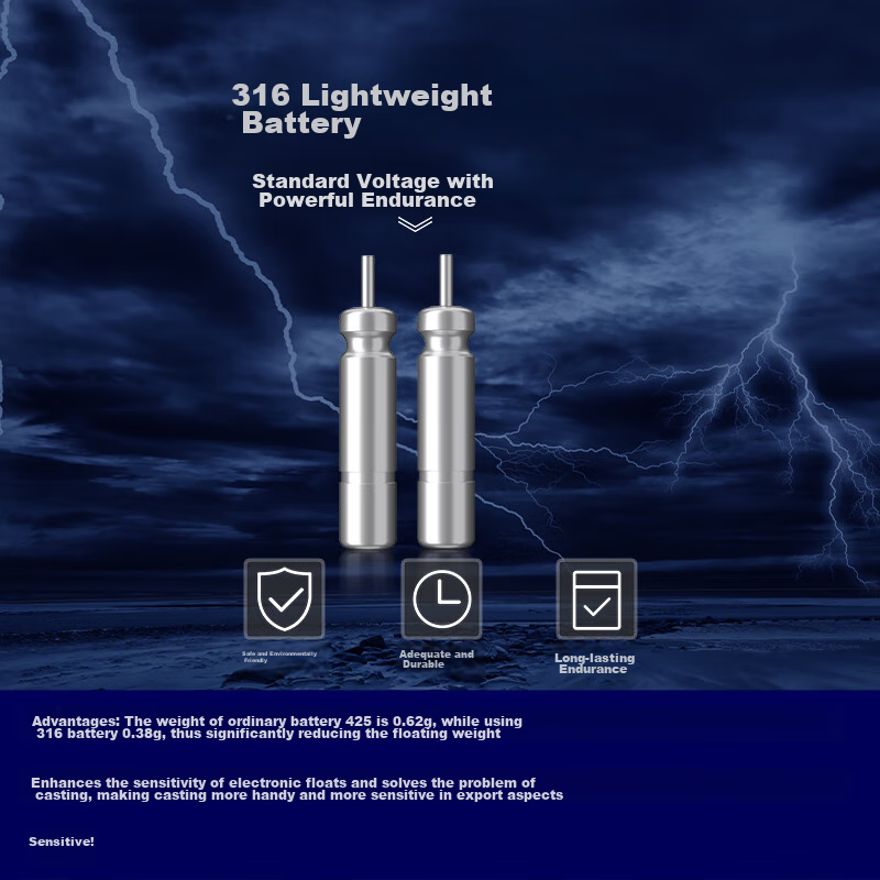 Chuanze Ultra-Fine Tail Luminous Float, Integrated Ultra-Bright Eye-Catching Ele...