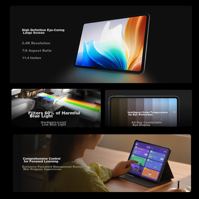 OPPO Pad Air2 [Government Subsidy 15% Tablet] 11.4-Inch Tablet, 2.4K High-Defini...