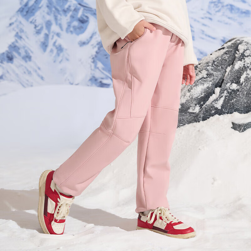 Pelliot Outdoor Children's Soft Shell Pants, Spring Windproof Trousers for Boys...