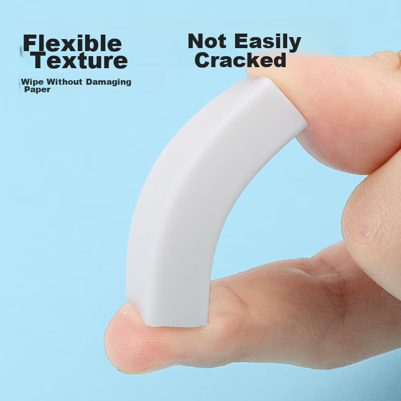 Deli 30 Pieces HB Erasers, Dust-Gathering Easy-To Student Exam Art Drawing Sketc...