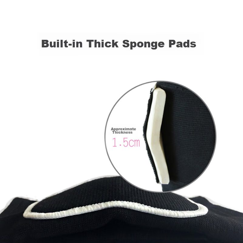 Chidong Shock-Absorbing Knee Pads for Dancing, Kneeling, Thick Foam, Unisex Fitn...