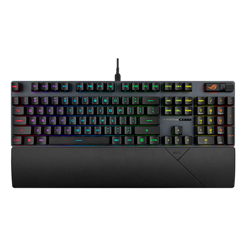 ROG Youxia 2 RX PBT Edition Mechanical Keyboard, Wired Gaming Keyboard, RX Red S...