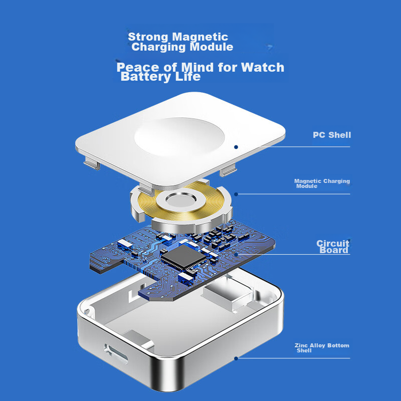 Biaze [FCC Certified] Apple Watch Charger, Magnetic Charging Dock for IWatch, Ma...