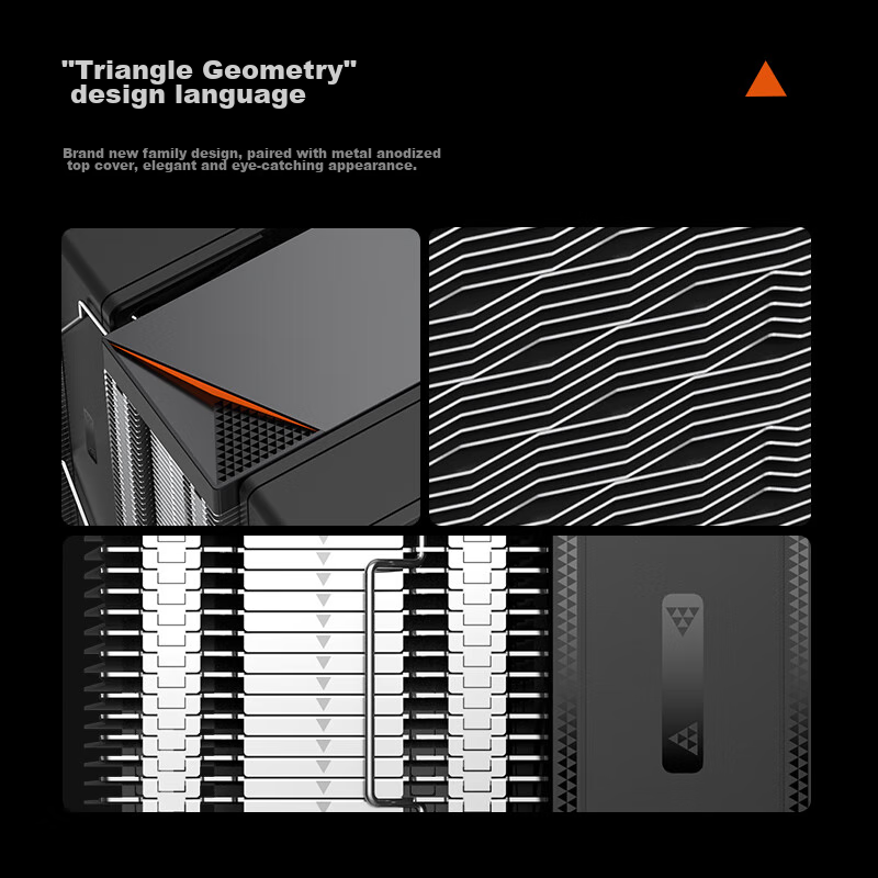 PCCOOLER Zhen RZ620 CPU Air Cooler (6 Heat Pipes, Dual Tower, 3-Speed Fan, Metal...