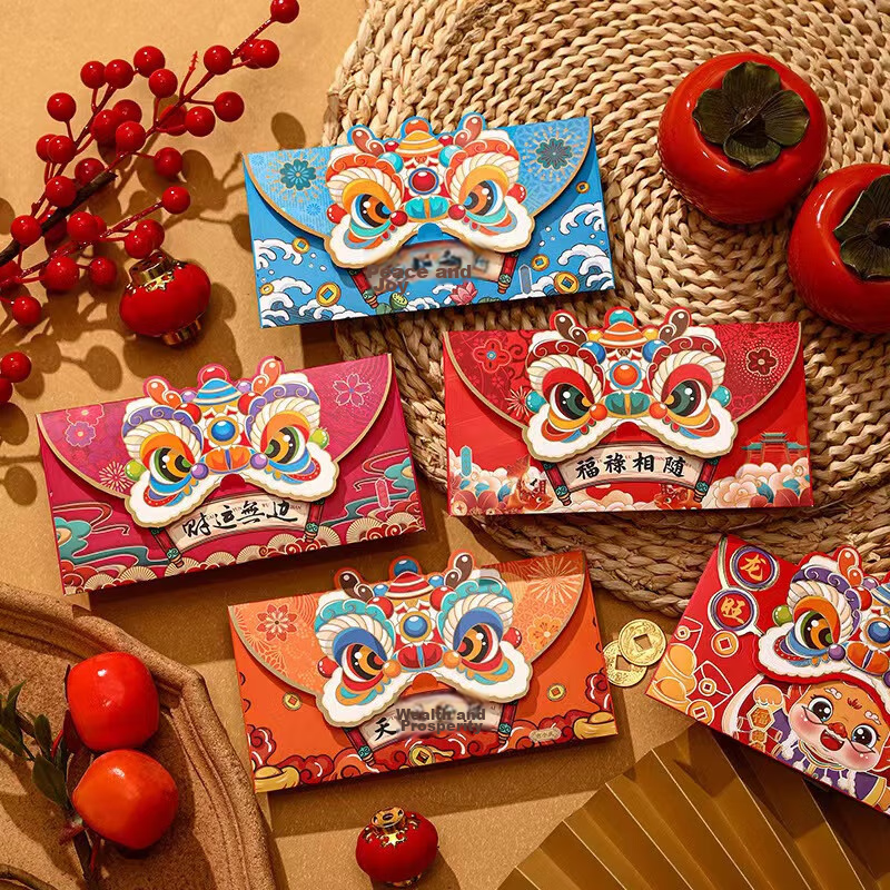 Dailijiaer Wedding Red Envelope, New Chinese-Style Red Envelope, Lucky Money Env...
