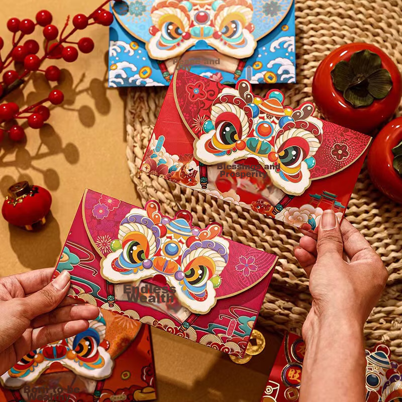 Dailijiaer Wedding Red Envelope, New Chinese-Style Red Envelope, Lucky Money Env...