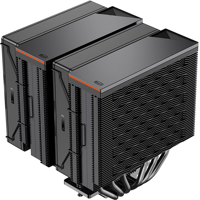 PCCOOLER Zhen RZ620 Black CPU Air Cooler (6 Heat Pipes, Dual Tower, 3-Speed Fan...