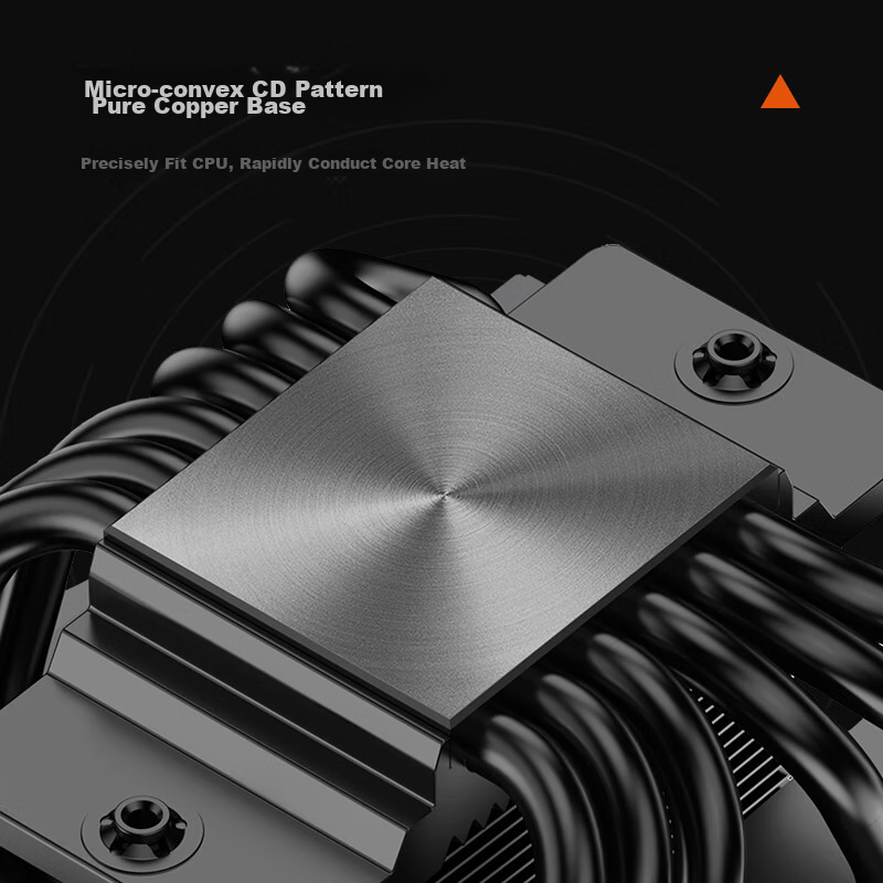 PCCOOLER Zhen RZ620 Black CPU Air Cooler (6 Heat Pipes, Dual Tower, 3-Speed Fan...