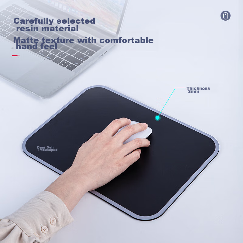 Deli 300*220mm Wear-Resistant Resin Mouse Pad, Office And Gaming Universal, Home...