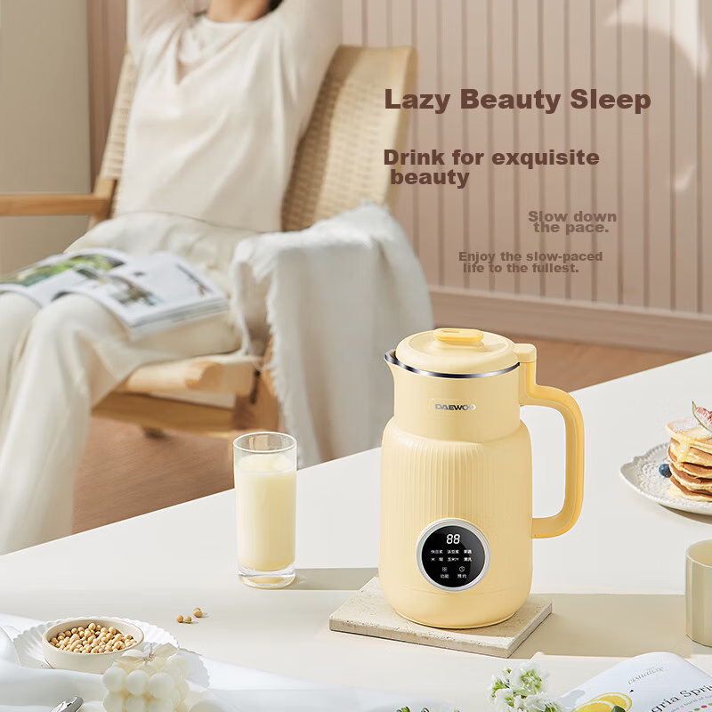 DAEWOO Blender, Home Use Quiet Soy Milk Maker, Fully Automatic Multi-Grain No-Co...