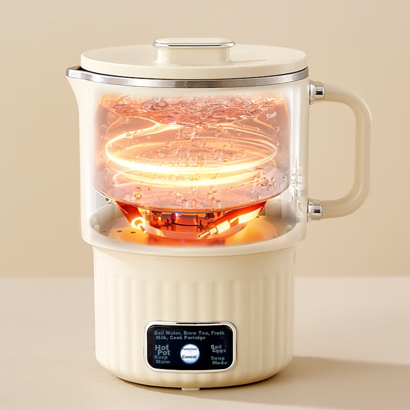 Skyworth [National Subsidy] Portable Folding Kettle, 304 Stainless Steel, for Tr...