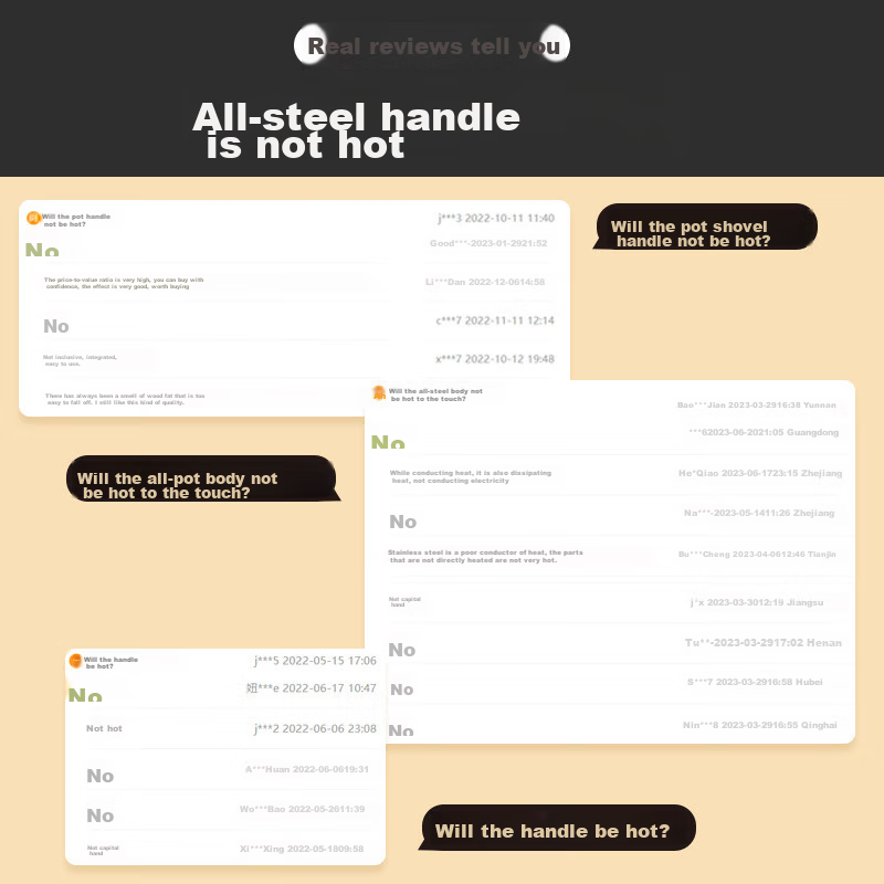 Chuidahuang Spatula, 304 Stainless Steel Spatula with Vacuum Handle, for Home Co...