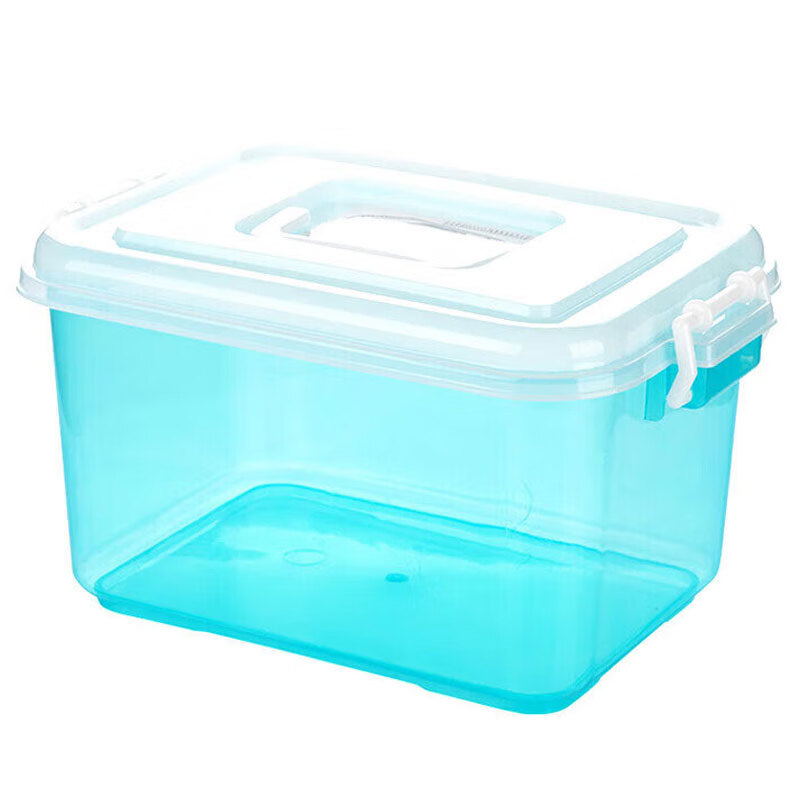 Camellia Storage Box, Plastic Container, Household Medicine Box, Portable Handhe...