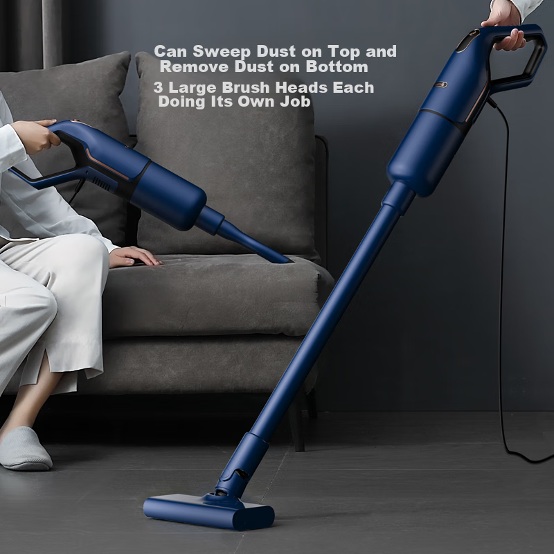 Deerma Vacuum Cleaner, Home Upright And Handheld Vacuum Cleaner DX1000, Corded L...