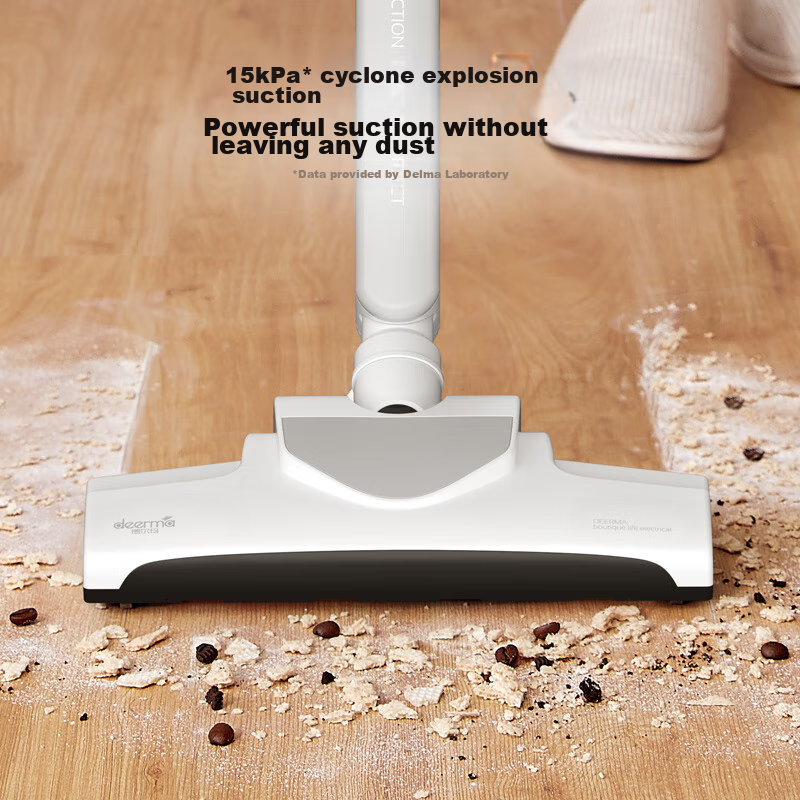 Deerma Push-Pole Carpet Dual-Use Compact Powerful Vacuum Cleaner, High Suction P...