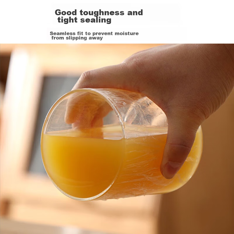 Chahua Disposable Cling Film, Microwave-Safe High-Temperature Resistant Large Ro...