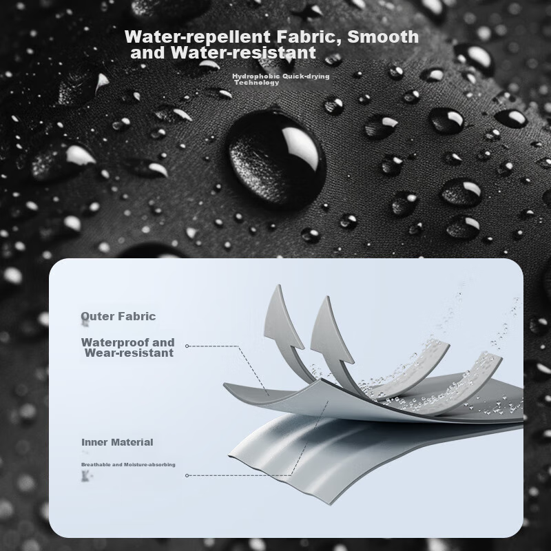 Keep Men's Swim Trunks, Anti-Embarrassment Double-Layer Loose Swimming Shorts, Q...