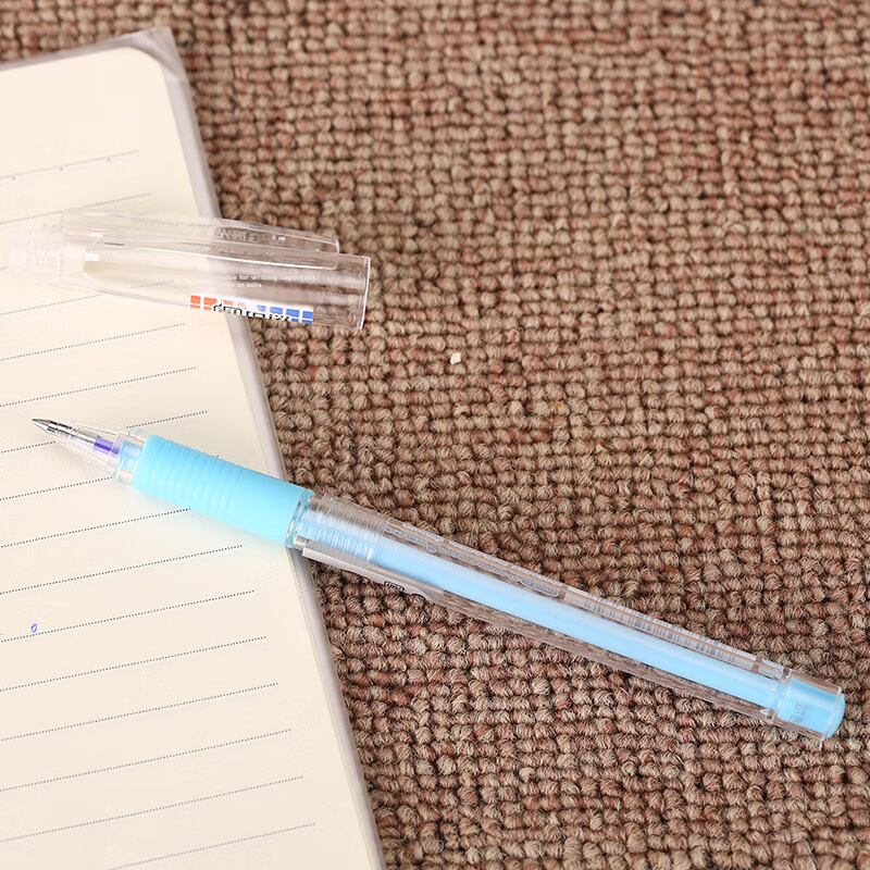 Chenguang (M&G) Erasable Gel Pen, 0.5mm, Crystal Blue Bullet Tip, Signature Pen,...