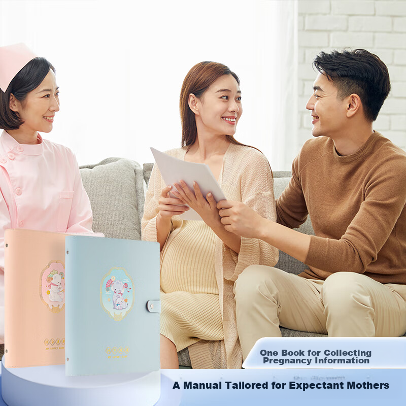Deli Pregnancy Check-Up Organizer, Prenatal Report Folder, Maternity Information...