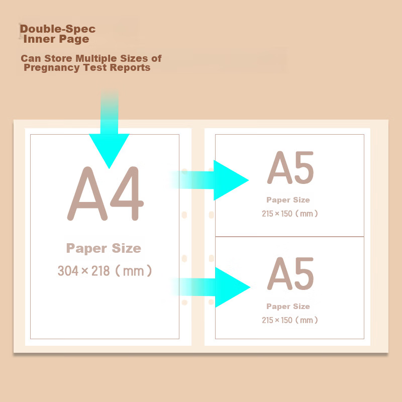 Deli Pregnancy Check-Up Organizer, Prenatal Report Folder, Maternity Information...