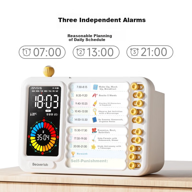 Dangdang Li Time Management Alarm Clock Student Wake-up Artifact Self-discipline...