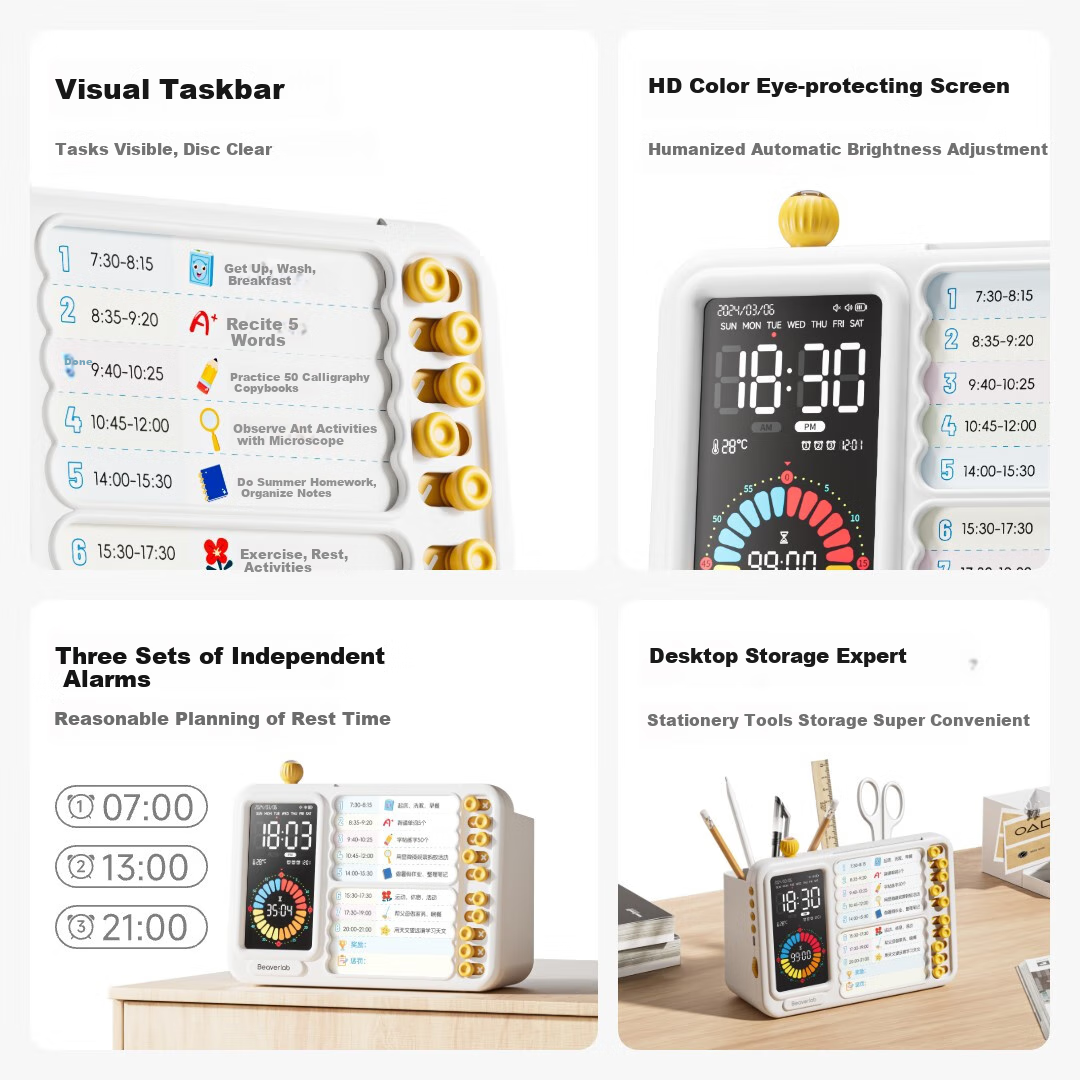 Dangdang Li Time Management Alarm Clock Student Wake-up Artifact Self-discipline...