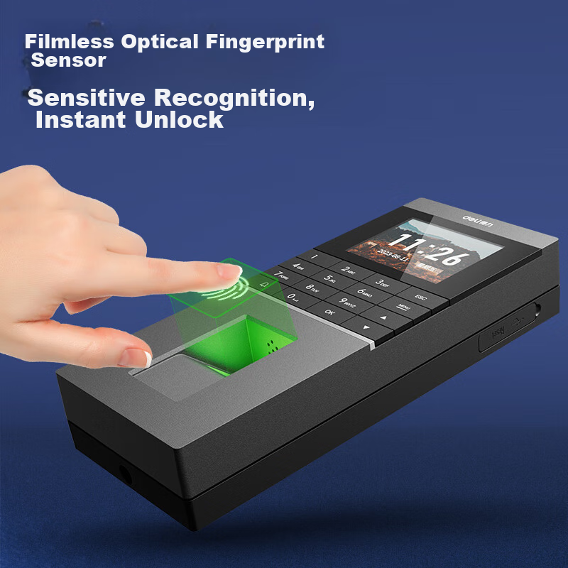 Deli (Deli) Fingerprint Attendance And Access Control All-In Machine, Fingerprin...