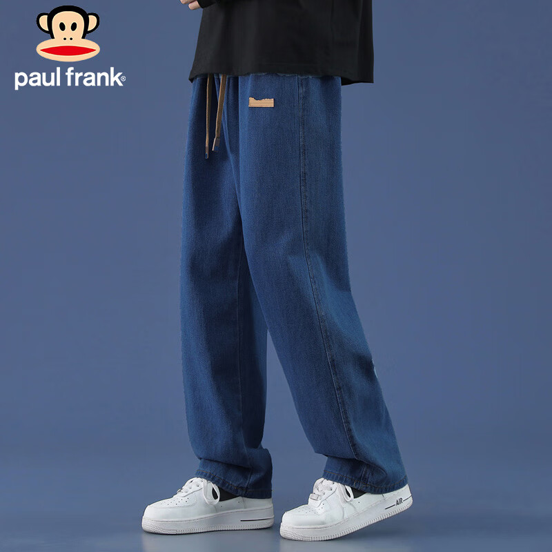 Paul Frank Men's Spring American Loose Jeans Men's High Street Casual Pants Men'...
