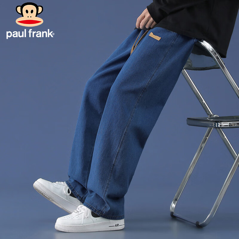 Paul Frank Men's Spring American Loose Jeans Men's High Street Casual Pants Men'...