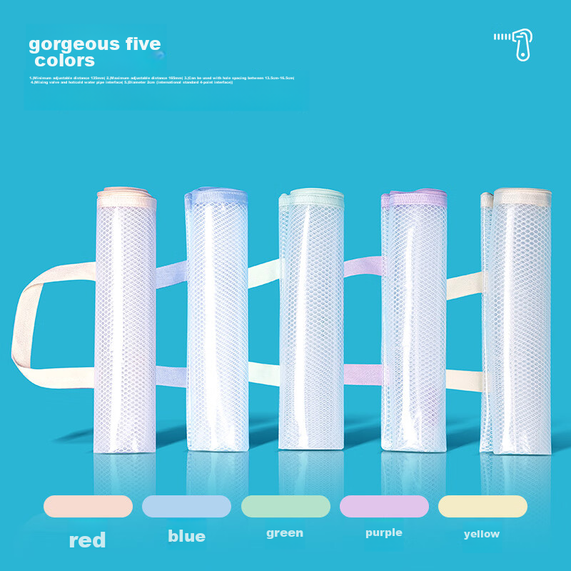 Deli A4 Transparent Grid Zipper Bag with Handle, File Folder, First Grade Studen...