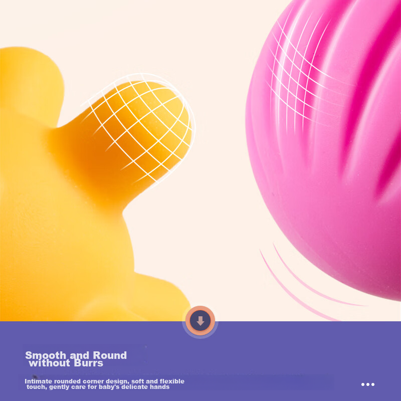 Dimanqi Baby Touch Ball, Sensory Integration Training, Newborn Hand Grasping Bal...