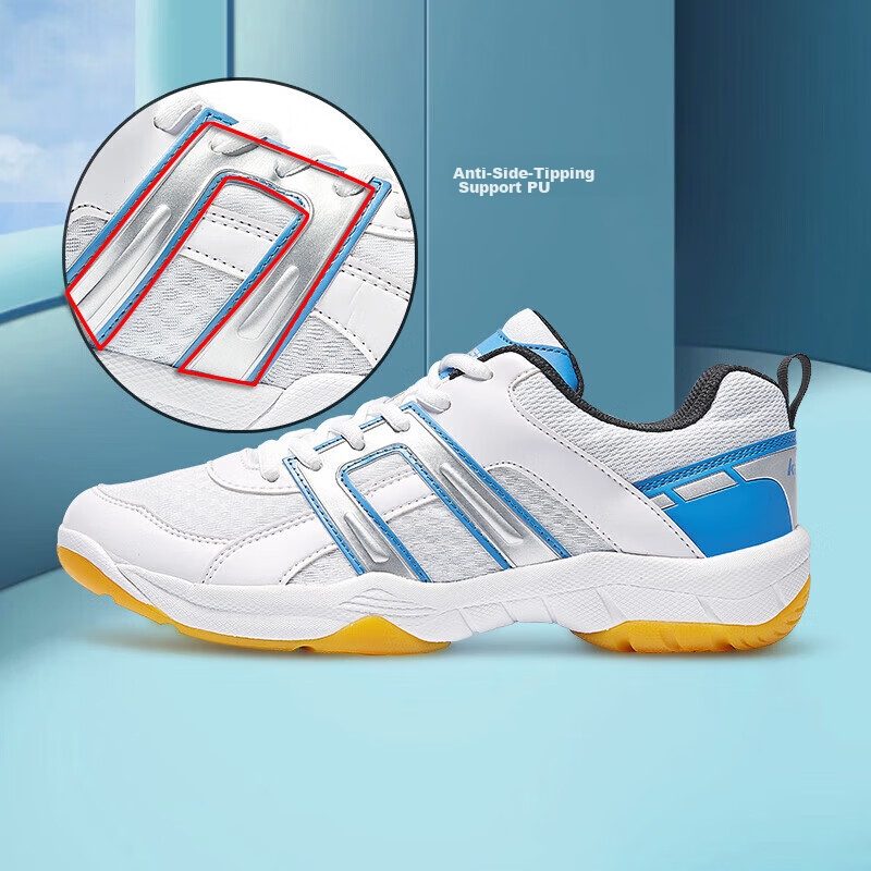 Kawasaki Badminton Shoes for Men And Women, Durable Breathable Professional Comp...