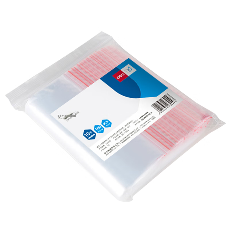 Deli Food Storage Bags, Size 10, 33*24cm, Waterproof, Dustproof, Fresh-Keeping,...