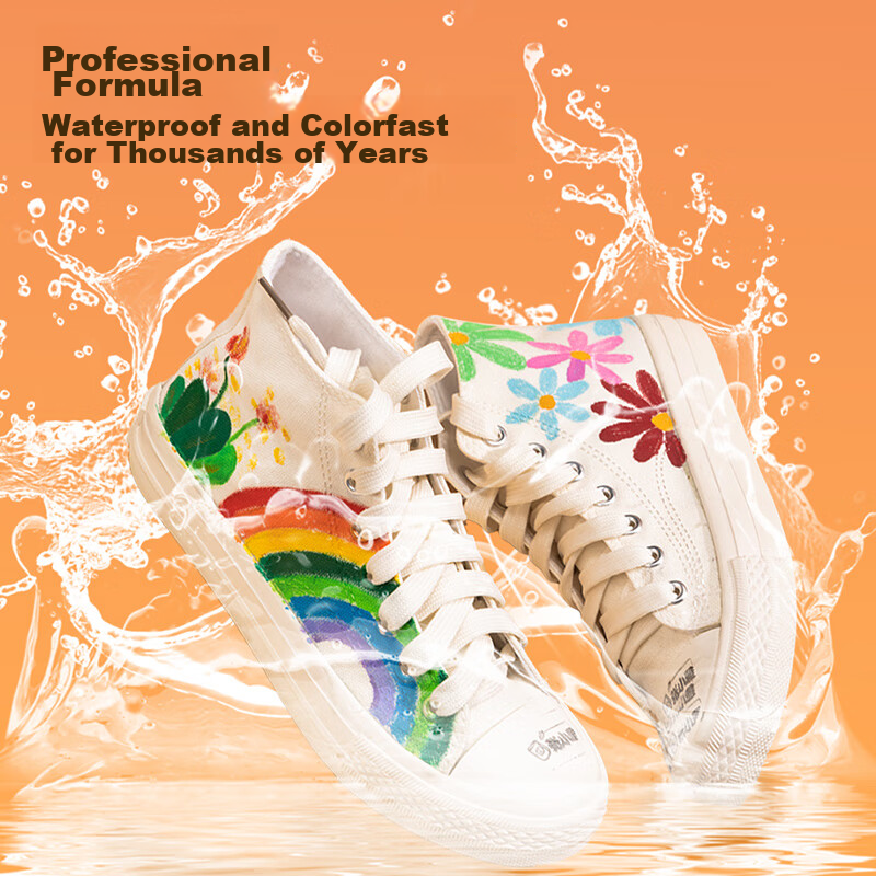 Deli Children's 36-Color Acrylic Markers, Drawing Pens, Art Supplies, Toys for B...