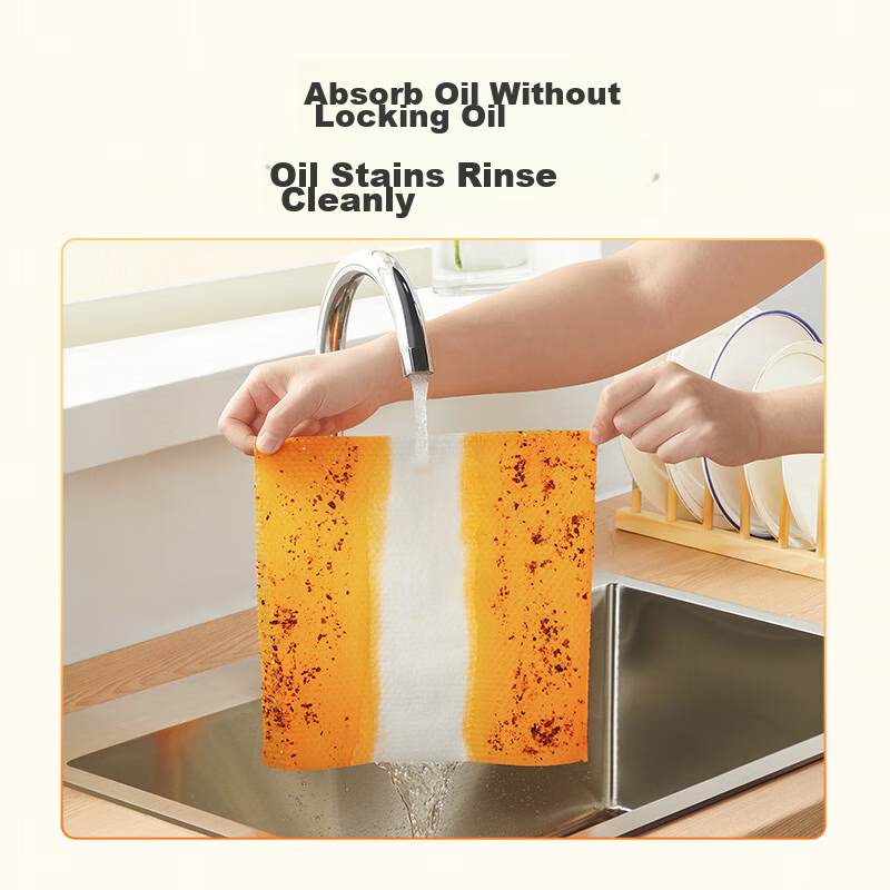 Chuidahuang Lazy Dish Cloth, Kitchen Paper, Disposable Dish Cleaning Cloth, Wet...