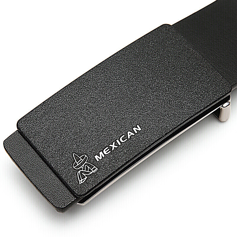 Scarecrow Men's Leather Belt, Fashionable Business Waistband, Cowhide Trouser Be...