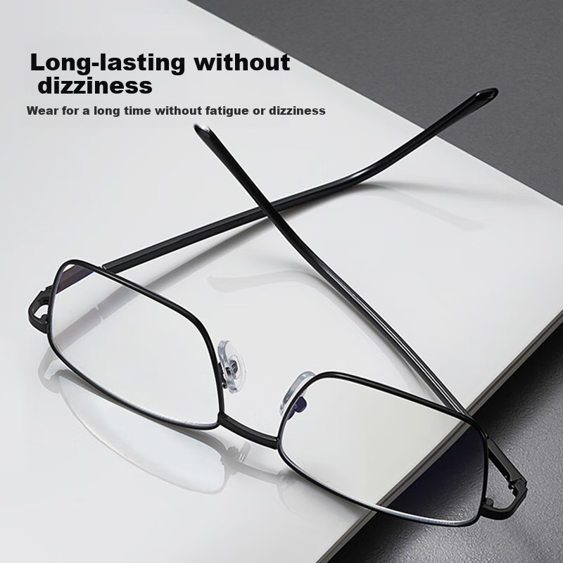 Murata Inaho Progressive Multifocal Reading Glasses with Blue Light Blocking, Bl...