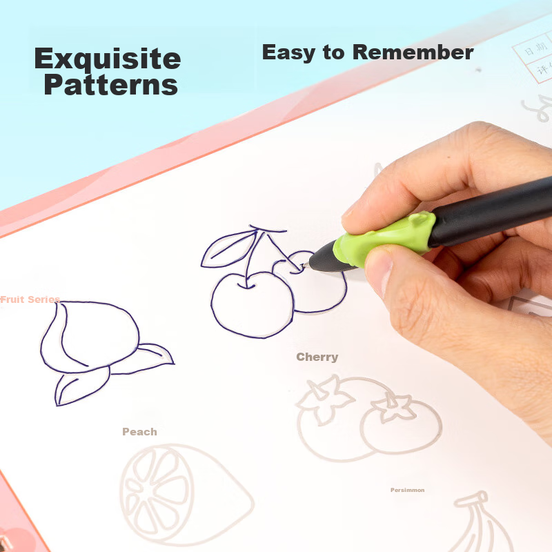 Deli Children's Kindergarten Groove Drawing Copybook for 2-8 Year Old Preschool...