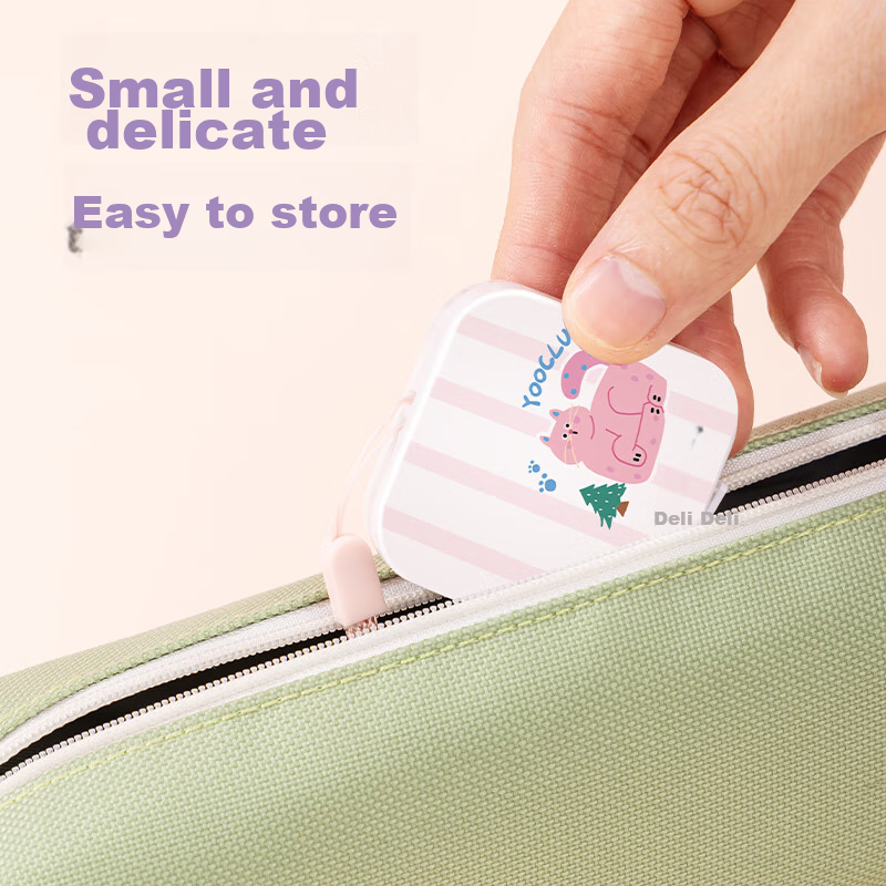 Deli Yu Ye Mini Leather Tape Measure, 1.5 Meter Measuring Tape for Body Circumfe...