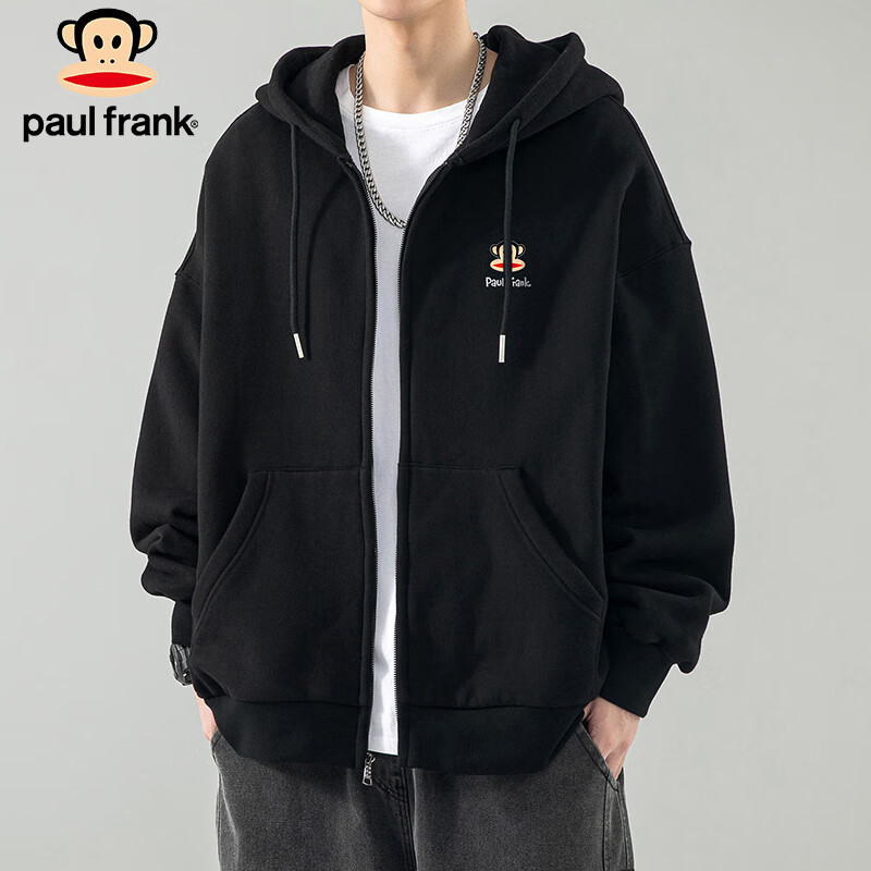 Paul Frank Men's Spring Casual Loose Hooded Sweater Men's Trendy Men's Outerwear...