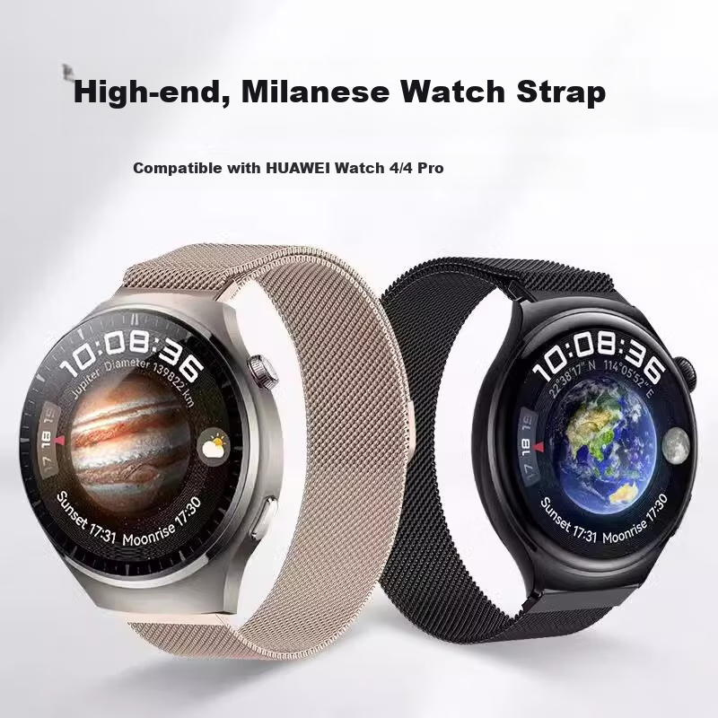 CHENSONG Metal Milanese Magnetic Wristband for Huawei GT2 Watch Strap Sport Watc...