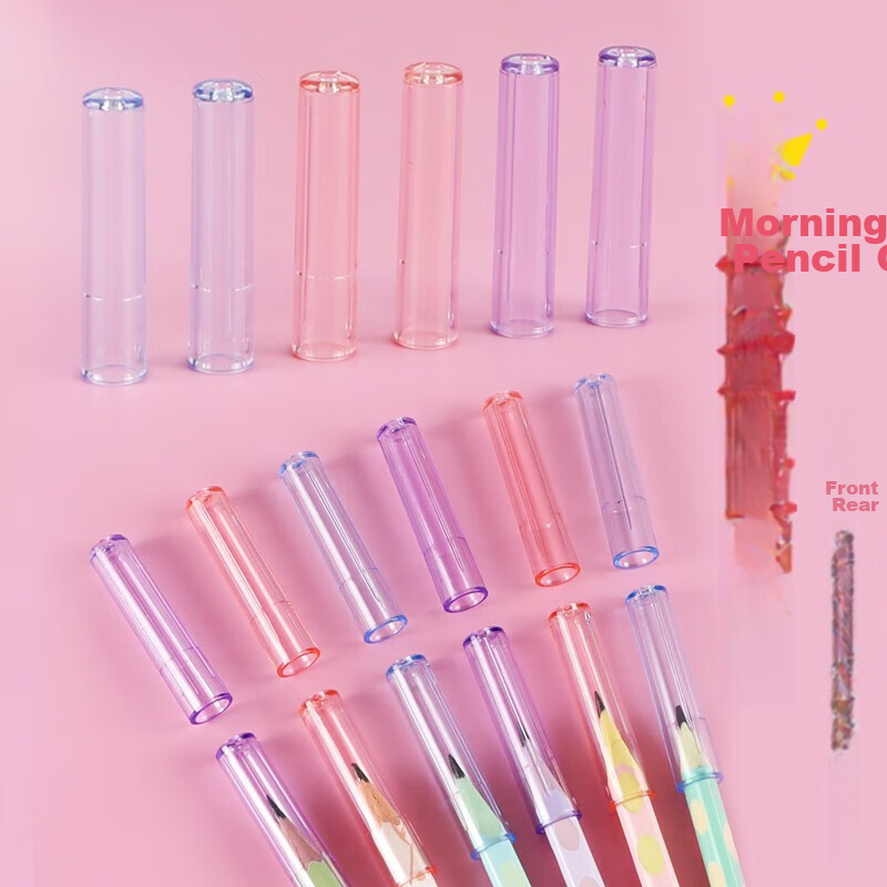 Chenguang (M&G) Transparent Colored Series Pencil Extenders for Elementary Schoo...