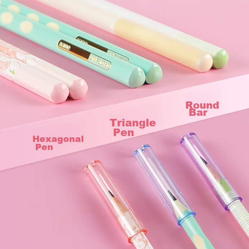 Chenguang (M&G) Transparent Colored Series Pencil Extenders for Elementary Schoo...